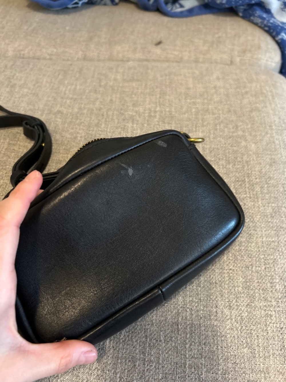 Madewell leather crossbody purse - Picture 4 of 4